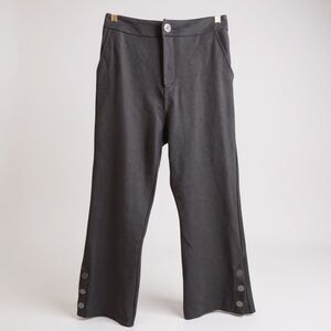 Cabi Women’s Navy Cropped Pants Size S • Button Leg Detail  Work & Casual Size 8